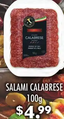 FreshCo SALAMI CALABRESE 100g offer