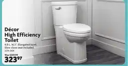 Home Hardware High Efficiency Toilet offer