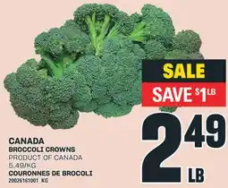 Valu-mart COURONNES DE BROCOLI offer