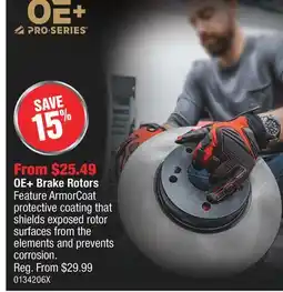PartSource OE+ Brake Rotors offer