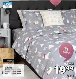 JYSK ARCTIC Flannel duvet cover set offer