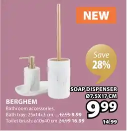 JYSK BERGHEM Bathroom accessories offer