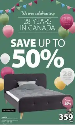 JYSK MASON Bed frame offer