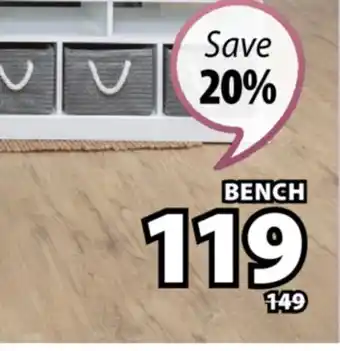 JYSK DINA BENCH offer