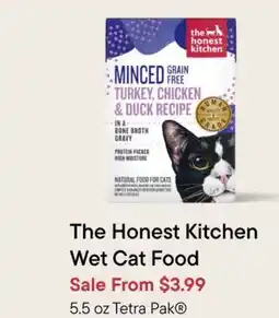 Petvalu The Honest Kitchen  Wet Cat Food offer