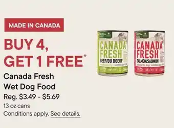 Petvalu Canada Fresh Wet Dog Food offer