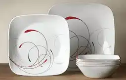 Walmart Corelle Studio Timber Shadows or Splendor 12-Piece Dinnerware Sets offer