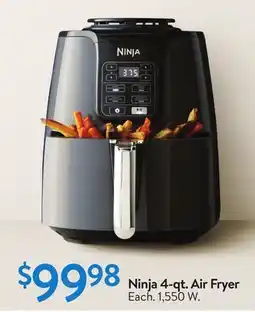 Walmart Ninja 4-qt. Air Fryer offer