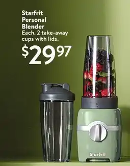 Walmart Starfrit Personal Blender offer