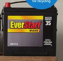 Walmart EverStart Auto Maxx-35N Car Batteries offer