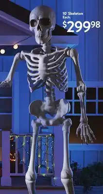 Walmart 10' Skeleton offer