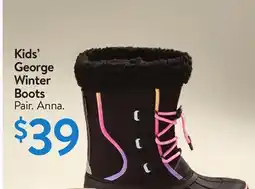 Walmart Kids' George Winter Boots offer