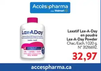 Walmart Lax-A-Day Powder offer