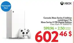 Walmart Xbox Series X 1TB Digital Edition offer