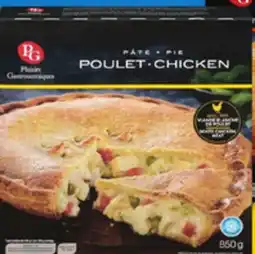 Walmart Plaisirs Gastronomiques Chicken Pie or Tourtiere offer