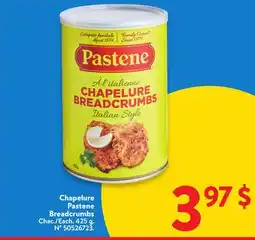 Walmart Pastene Breadcrumbs offer