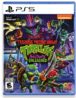 Walmart Teenage Mutant Ninja Turtles: PlayStation 5 offer