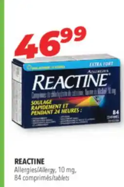 Familiprix REACTINE, Allergy, 10 mg, 84 tablets offer