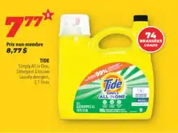 Familiprix TIDE Simply All in One, Laundry detergent, 3,1 litres offer