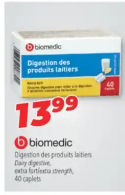 Familiprix Biomedic Dairy digestive, extra strength, 40 caplets offer