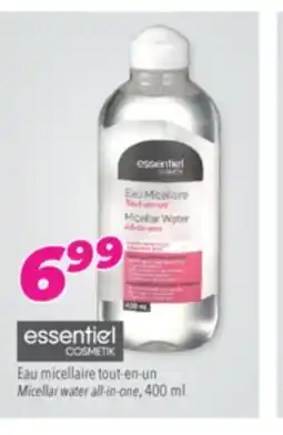 Familiprix ESSENTIEL COSMETIK, Micellar water all-in-one, 400 ml offer