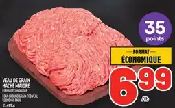 Metro VEAU DE GRAIN HACHÉ MAIGRE | LEAN GROUND GRAIN-FED VEAL offer