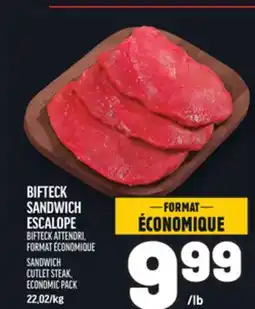 Metro BIFTECK SANDWICH ESCALOPE | SANDWICH CUTLET STEAK offer