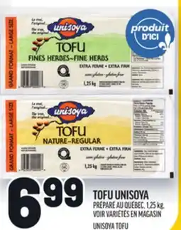 Metro TOFU UNISOYA | UNISOYA TOFU offer