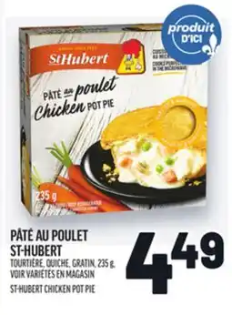 Metro PÂTÉ AU POULET ST-HUBERT | ST-HUBERT CHICKEN POT PIE offer