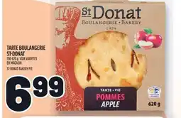 Metro TARTE BOULANGERIE ST-DONAT | ST-DONAT BAKERY PIE offer
