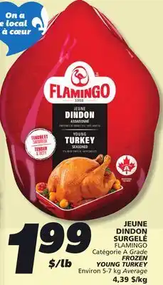 IGA FLAMINGO FROZEN YOUNG TURKEY offer