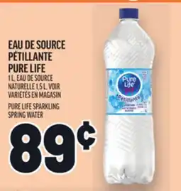 Metro EAU DE SOURCE PÉTILLANTE PURE LIFE | PURE LIFE SPARKLING SPRING WATER offer