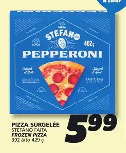 IGA STEFANO FAITA FROZEN PIZZA offer
