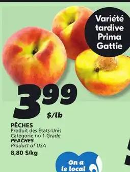 IGA PEACHES offer