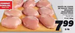 IGA FRESH BONELESS CHICKEN THIGHS offer
