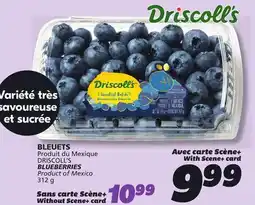IGA DRISCOLL'S BLUEBERRIES offer