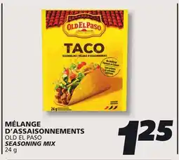 IGA OLD EL PASO SEASONING MIX offer