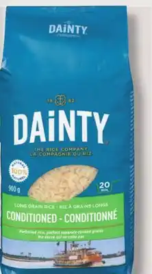 IGA DAINTY LONG GRAIN RICE offer
