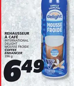 IGA INTERNATIONAL DELIGHT COFFEE ENHANCER offer