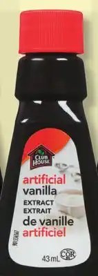 IGA CLUB HOUSE IMITATION OR PURE EXTRACT offer