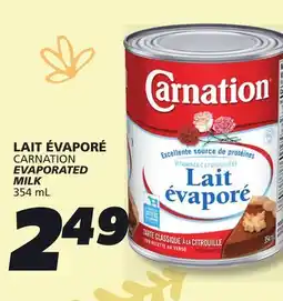 IGA CARNATION EVAPORATED MILK offer
