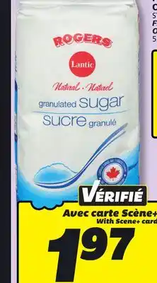 IGA LANTIC GRANULATED WHITE SUGAR offer