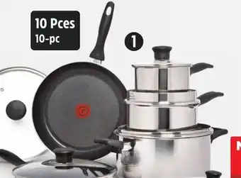 Canadian Tire 10-Pc Stainless-Steel Non-Stick Cookset offer