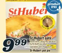 Marché Richelieu pâté St-Hubert | St-Hubert pot pie offer