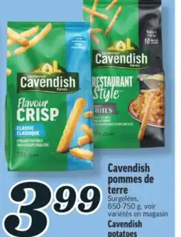 Marché Richelieu POMMES DE TERRE CAVENDISH | CAVENDISH POTATOES offer