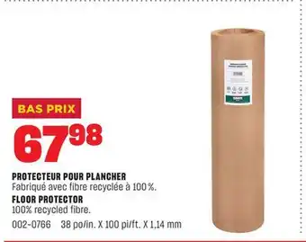 BMR PROTECTEUR POUR PLANCHER offer