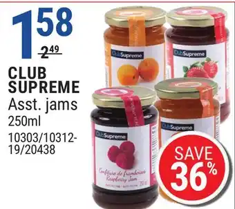 Rossy CLUB SUPREME Asst. jams offer