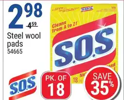 Rossy S.O.S Steel wool pads offer