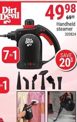 Handheld steamer