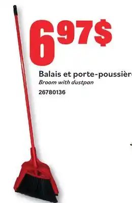 Matériaux Pont Masson Broom with dustpan offer